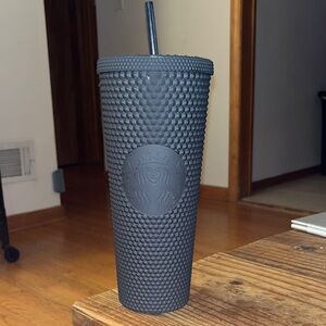 Black Starbucks tumbler